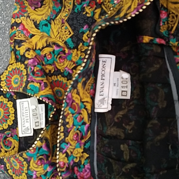 VINTAGE Evan-Picone 2 piece Dress - Picture 10 of 10